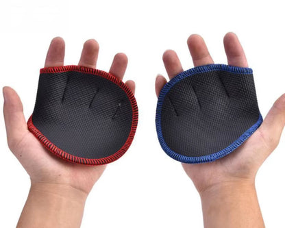 Hand Palm Protector Gym Fitness Gloves Half Finger Lifting Palm Dumbbell Grips Pads Weightlifting Training Glove Gym Workout